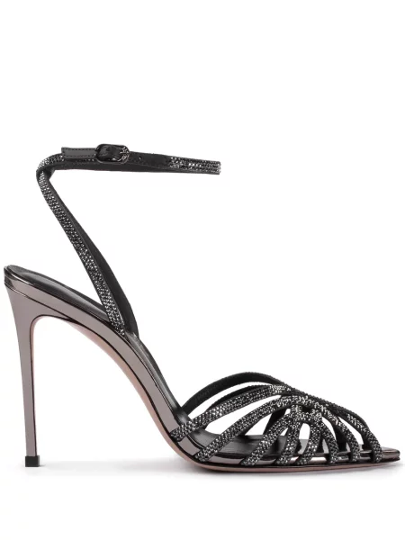 Sandale Le Silla de cristal negru