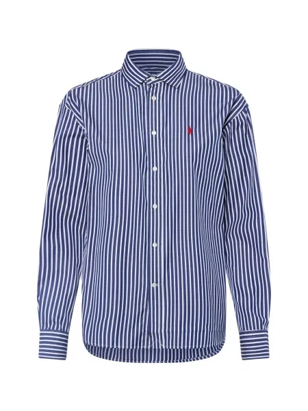 Wielobarwność koszula Polo Ralph Lauren w paski niebieska