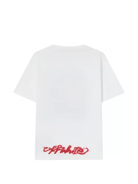 Koszulka dziecięca Off-white biała