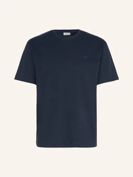 Etro Koszulka blau granatowa