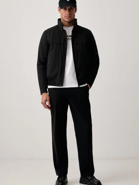 BOSS Green jachetă pentru bărbați OW_Jadon Puffer negru