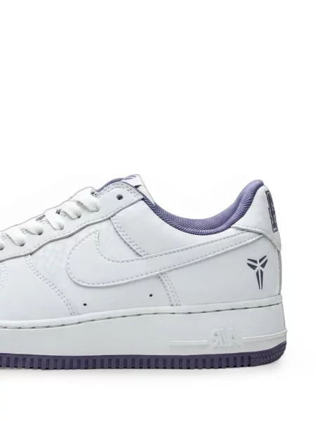 Fotbal sneakerși Nike Air Force 1 nurcă cu model floral alb