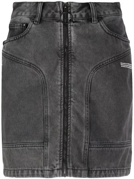 Spódnica jeansowa Off-white biała