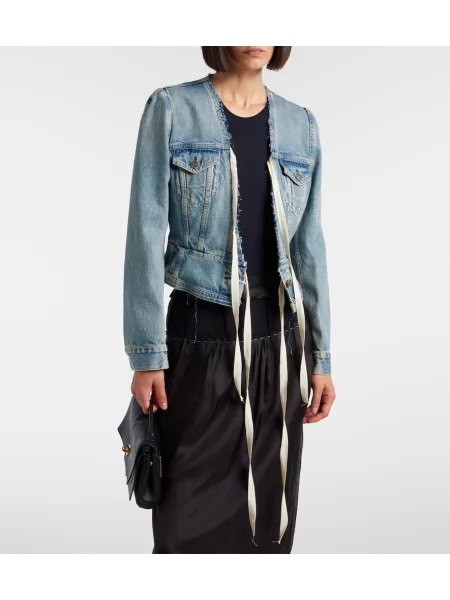 Geacă de blugi Maison Margiela albastru
