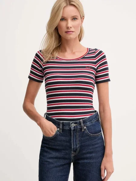 Kratka majica Pepe Jeans mornarsko modra