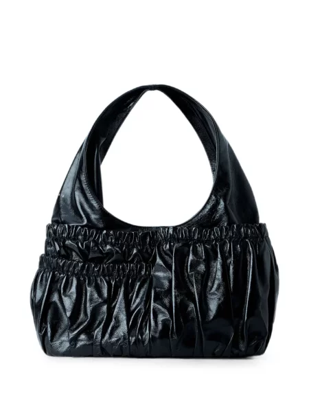 Geantă shopper Marni din piele negru