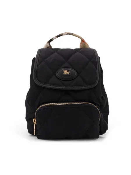Plecak Burberry pleciony czarny