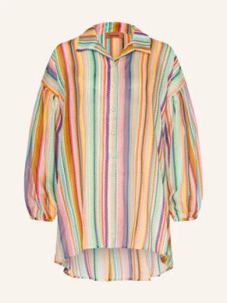 Missoni Sukienka Plażowa orange pomarańczowa