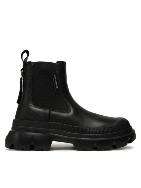 KARL LAGERFELD Ghete Jodhpur negru