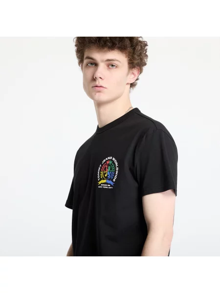 Тениска Tommy Jeans Regular Crest Tee Black S черно