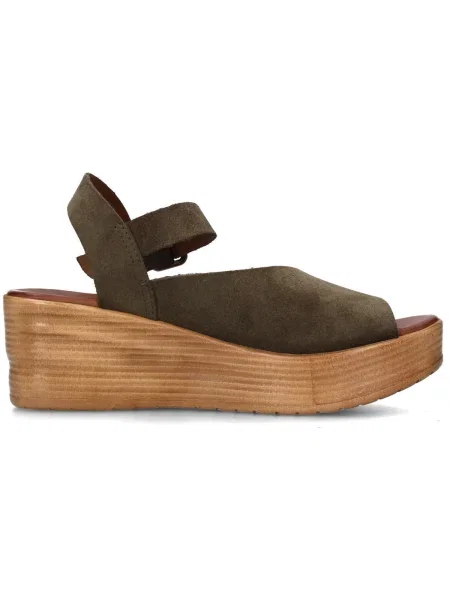 Pantofi Camore verde