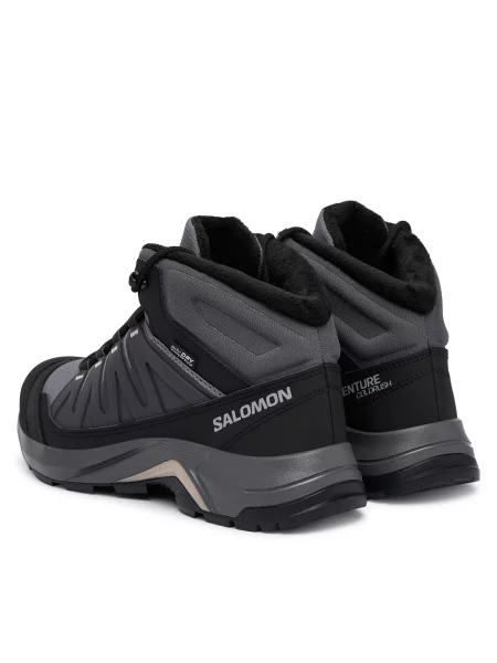 Trekking čevlji Salomon X- Adventure Coldrush Wp W siva