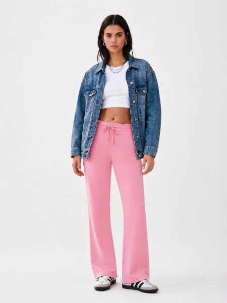 Спортивні штани LTB Jeans рожевий