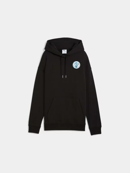 Худі PUMA Wardrobe Ess Relaxed Hoodie комбінований верх чорний