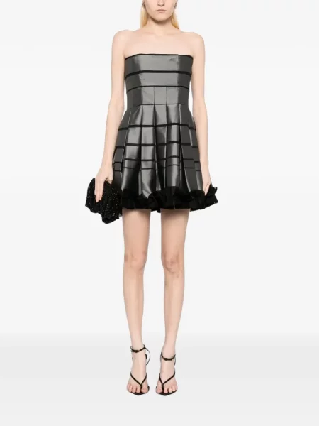 Rochie mini Tessitura gri