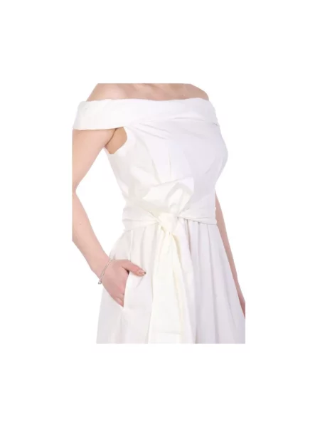 Sukienka midi Weekend Max Mara biała