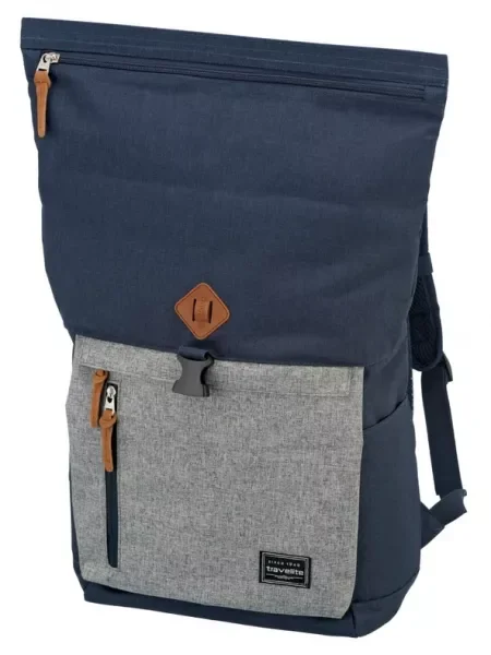 Travelite Basics Roll-up Hátizsák kék