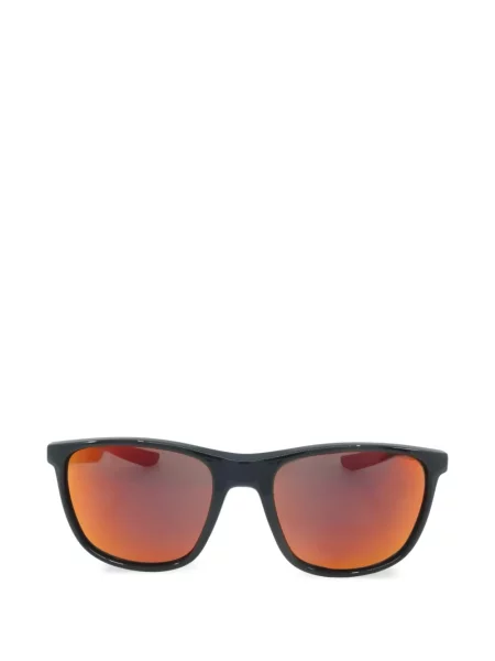 Ochelari de soare Nike de catifea cu autograf retro alb