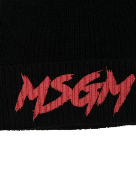 Czapka dziecięca Msgm czarna