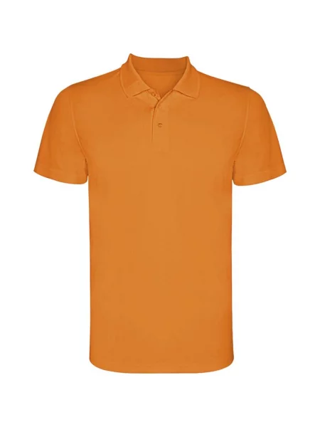 Koszulka Polo Dla Dzieci/Kids Monzha pomarańczowa