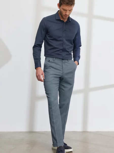 Talie elastică pantaloni Altinyildiz Classics gri
