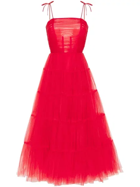 Rochie maxi Ana Radu de costum roșu