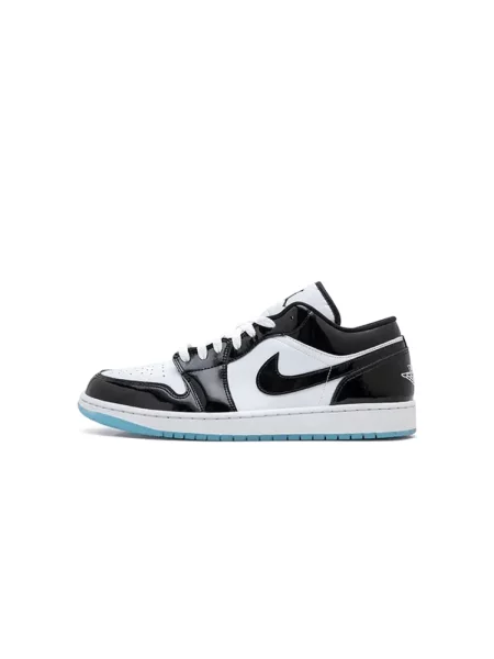 Sneakersy Jordan Air Jordan 1 skórzane czarne