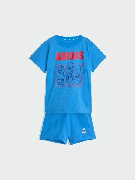 Костюмный спортивный костюм Adidas синий