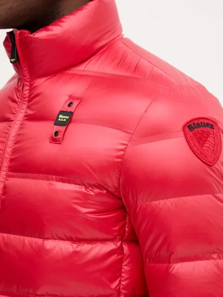 Пуховик Blauer красный