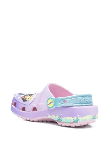 Kapcie dziecięce Crocs fioletowe