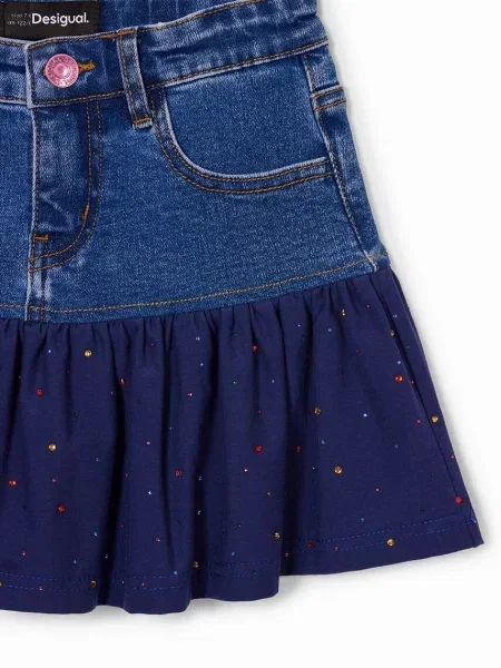 Desigual Дитяча джинсова спідниця