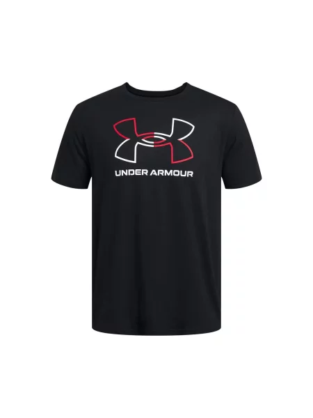 T-shirt Under Armour Gl Foundation Update Ss – czarny/czarny biała