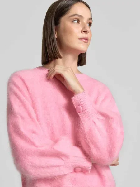 Sweter w kroju regular fit z mieszanki kaszmiru z dodatkiem wełny Herzen's