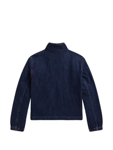 Dětska džínová bunda Polo Ralph Lauren modrá