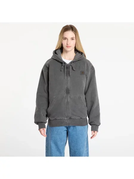 Яке Carhartt Wip с качулка черно