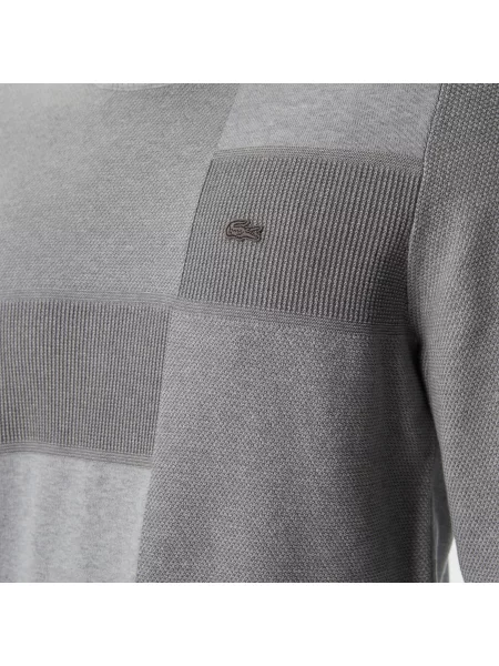 Lacoste Sweter Lacoste szary
