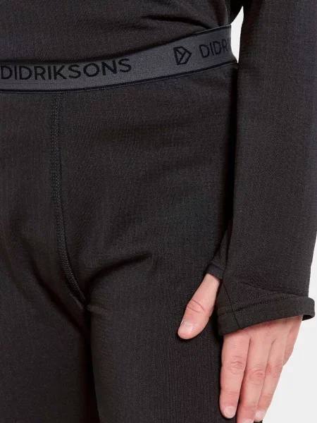 Didriksons funkcionális kezeslábas gyerek YOTTA KIDS SET fekete