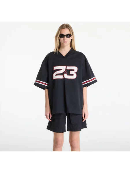 Топ Jordan из джерси черный