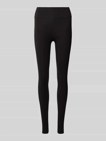 Legginsy z elastycznym pasem model ‘Invisible Soft Warming’ Schiesser czarne