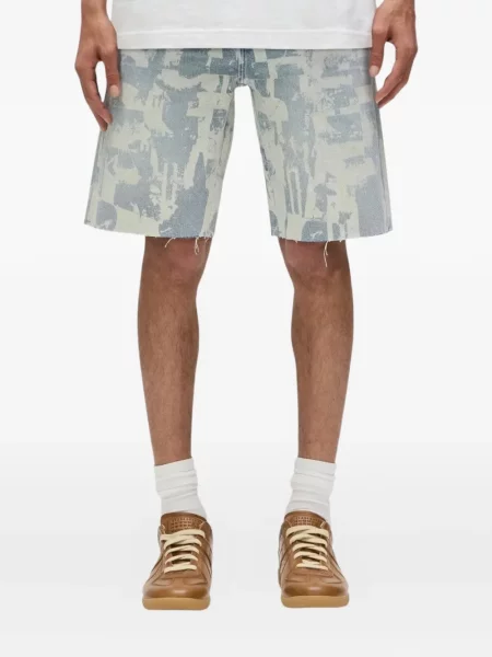 Džínové šortky Purple Brand modré