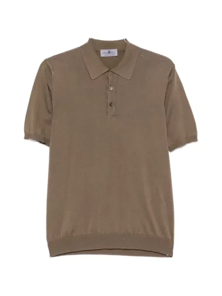 Tricou polo Della Ciana maro
