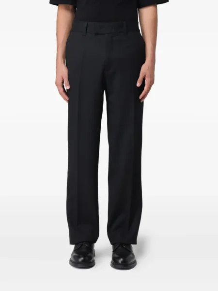 Pantaloni Paolo Pecora plisate negru
