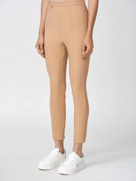 Брюки Elisabetta Franchi бежевые