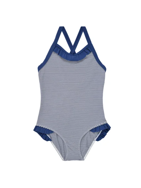 Costum de baie copii Petit Bateau albastru
