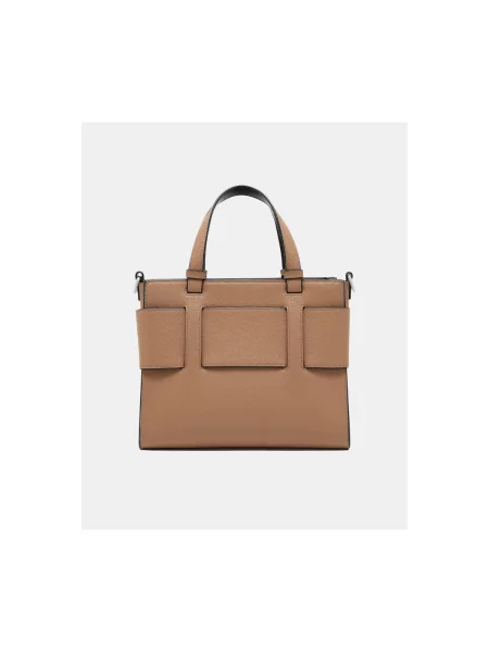 Kabelka Armani Exchange hnedá