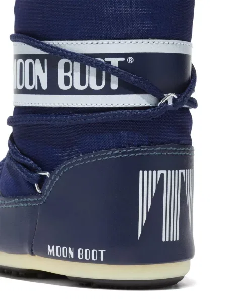 Botki dziecięce Moon Boot niebieskie