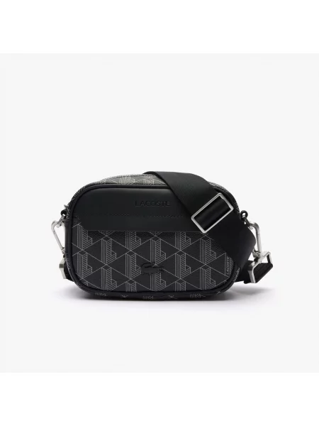Lacoste сумка через плече чоловіча чорна
