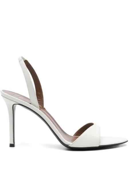 Sandale Giuseppe Zanotti din piele alb
