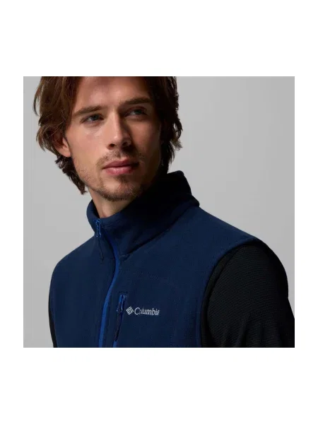Vestă Columbia din fleece albastru