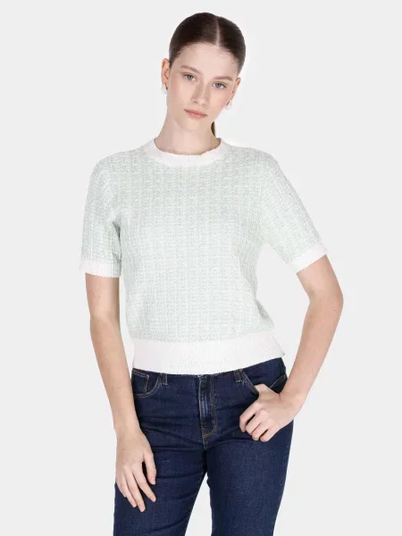 Футболки і поло Colin’s комбінований верх зелений